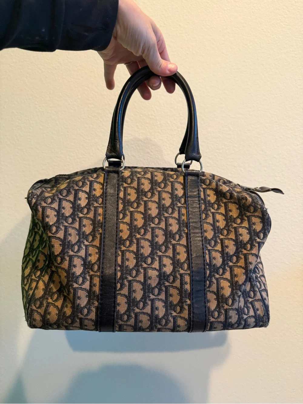 Dior Authentic Vintage Dior Monogram Boston bag